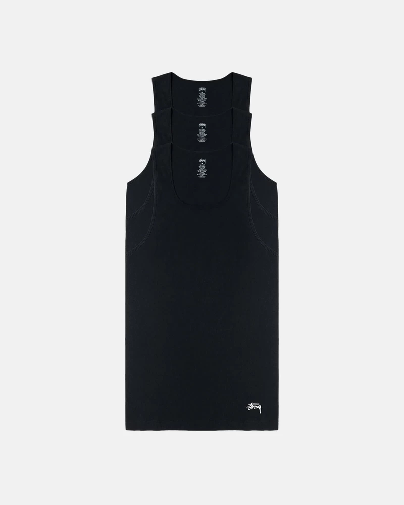 Stussy STÜSSY TANK UNDERSHIRTS 3 PACK