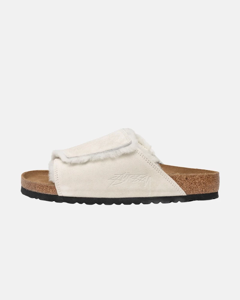 Stussy STÜSSY & BIRKENSTOCK SOLANA SHEARLING SLIDE