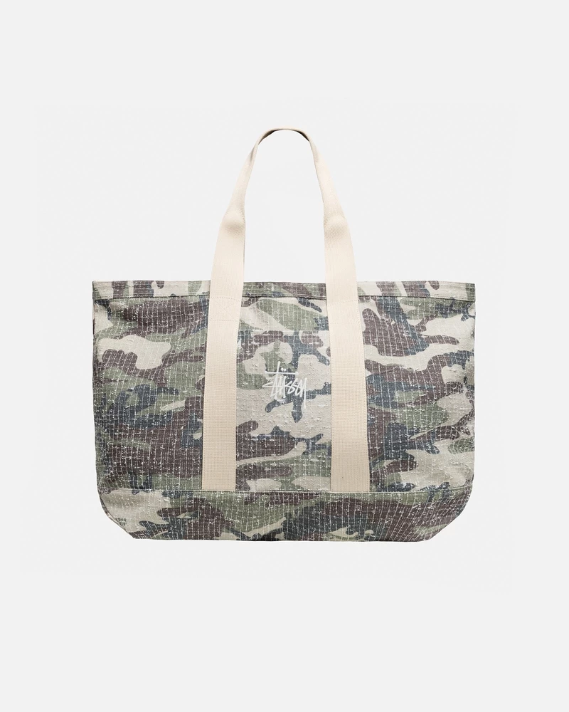 Stussy NEEDLE PUNCH XL TOTE BAG