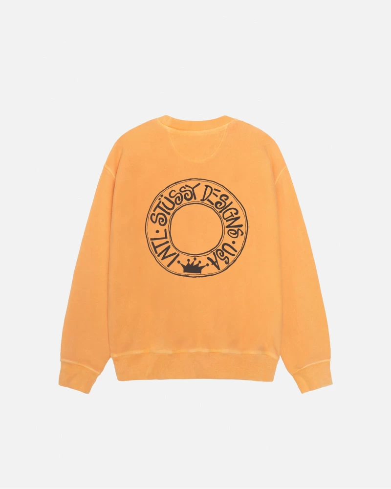 Stussy BUANA CREW PIGMENT DYED