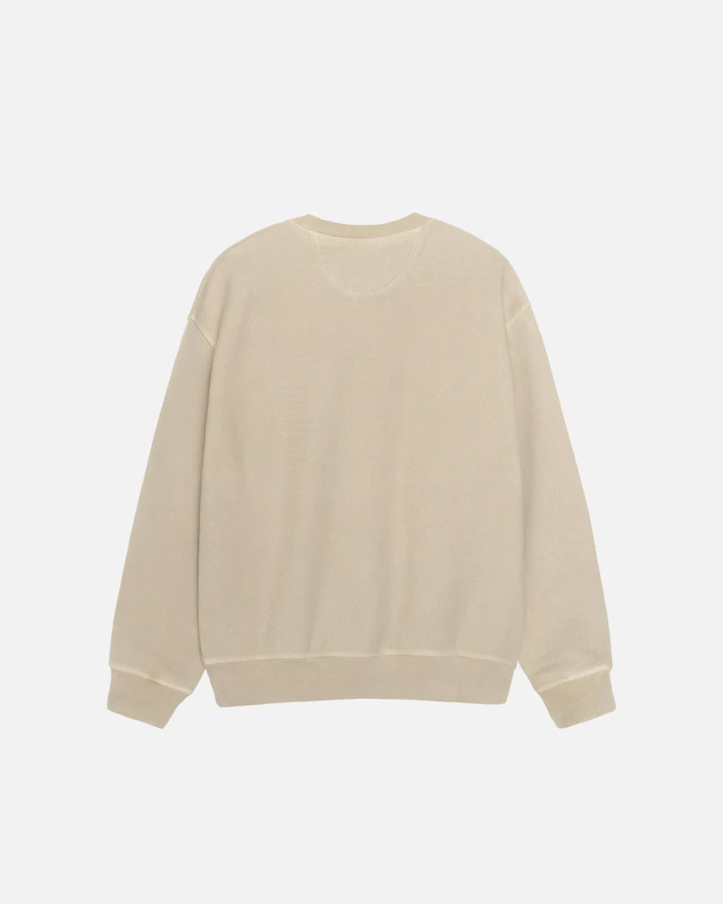 Stussy SMOOTH STOCK CREW PIGMENT DYED