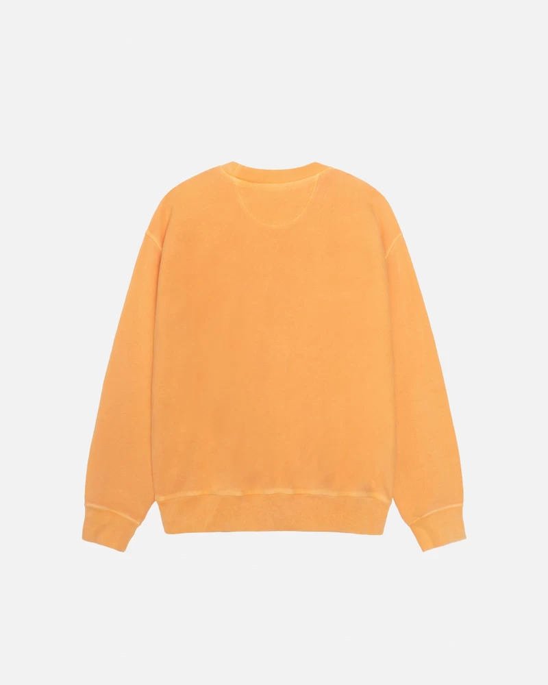 Stussy SMOOTH STOCK CREW PIGMENT DYED