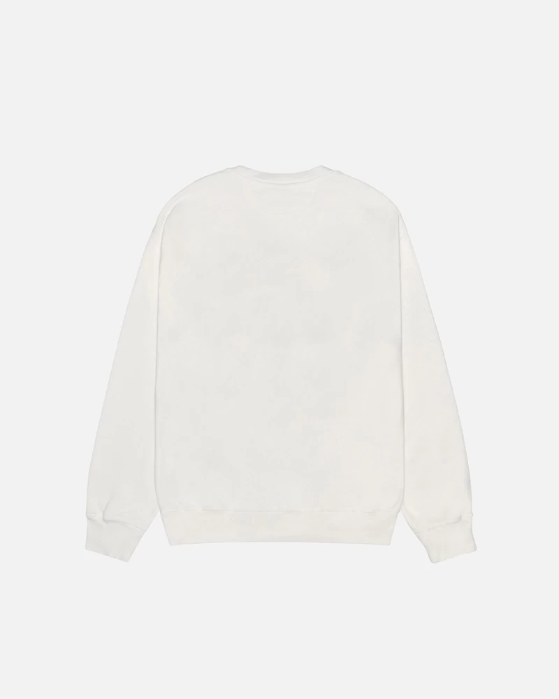 Stussy SMOOTH STOCK CREW PIGMENT DYED