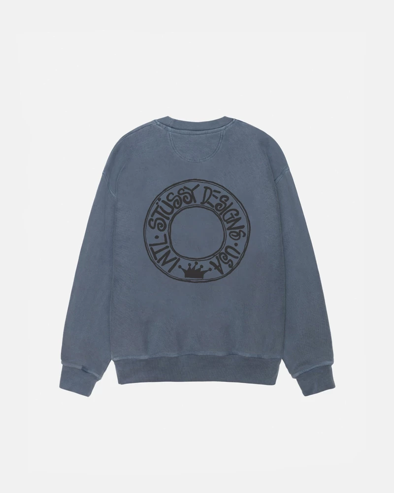 Stussy BUANA CREW PIGMENT DYED