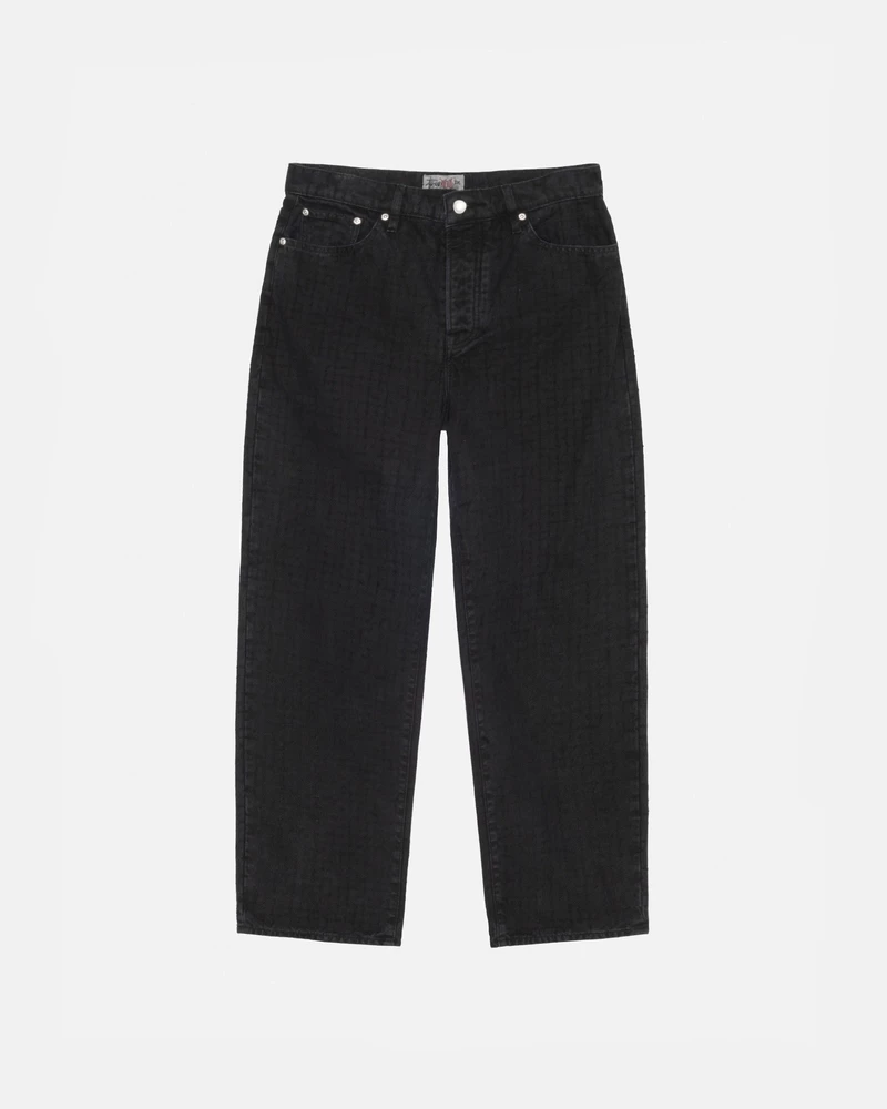 Stussy BIG OL' JEAN CANVAS NEEDLEPUNCH