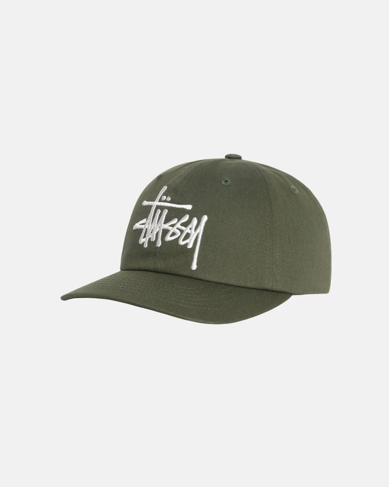Stussy LOW PROFILE BIG BASIC SNAPBACK