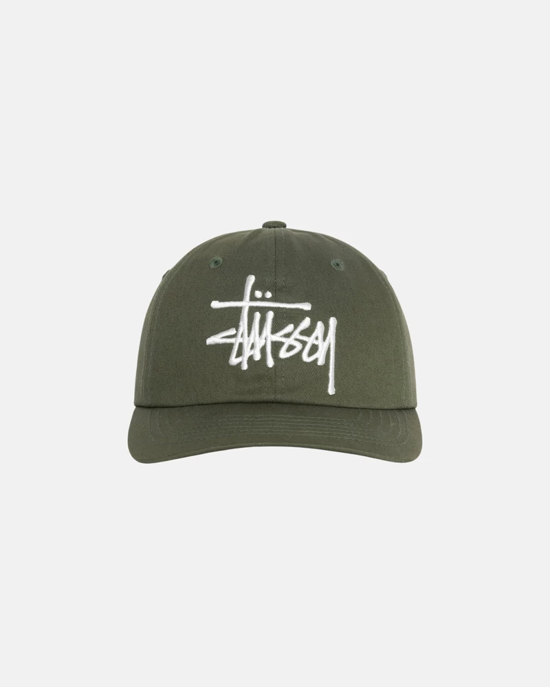 Stussy LOW PROFILE BIG BASIC SNAPBACK