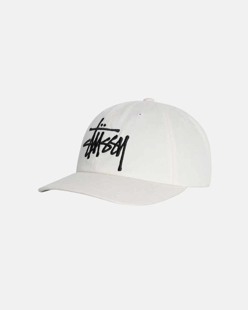 Stussy LOW PROFILE BIG BASIC SNAPBACK