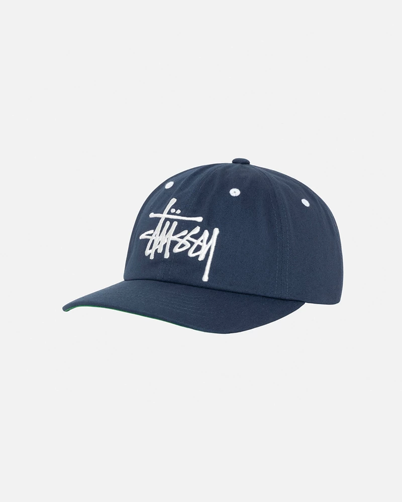 Stussy LOW PROFILE BIG BASIC SNAPBACK