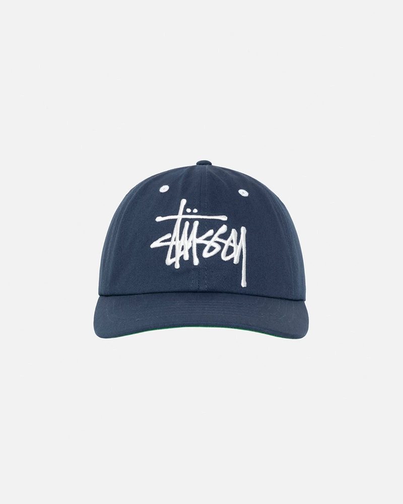 Stussy LOW PROFILE BIG BASIC SNAPBACK