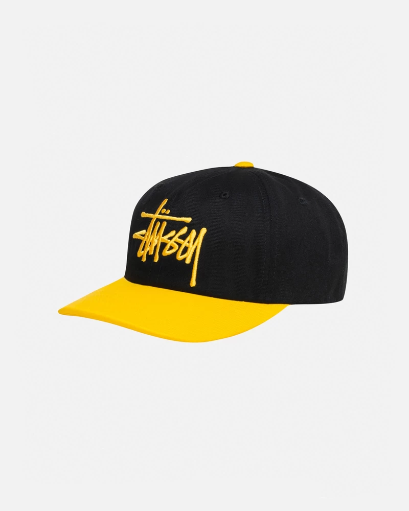 Stussy LOW PROFILE BIG BASIC SNAPBACK