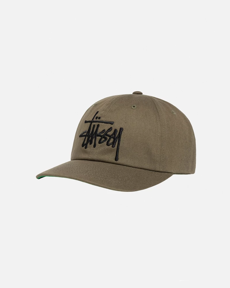 Stussy LOW PROFILE BIG BASIC SNAPBACK