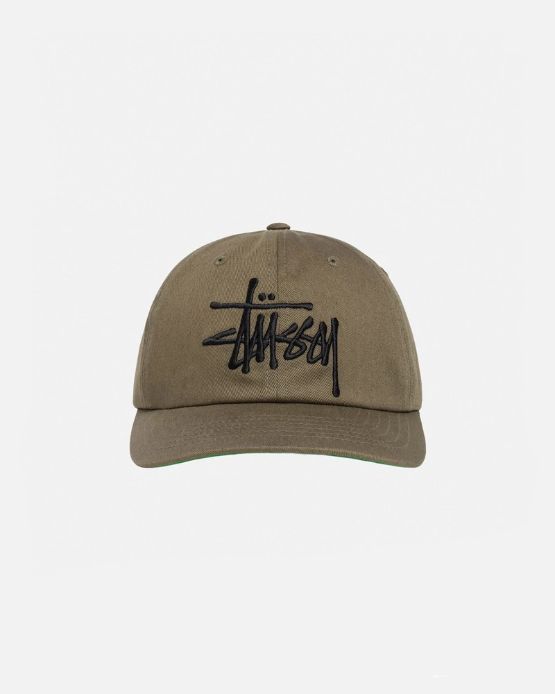 Stussy LOW PROFILE BIG BASIC SNAPBACK