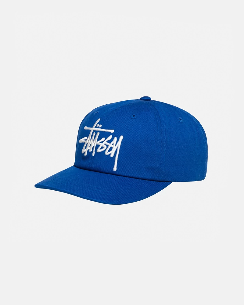 Stussy LOW PROFILE BIG BASIC SNAPBACK