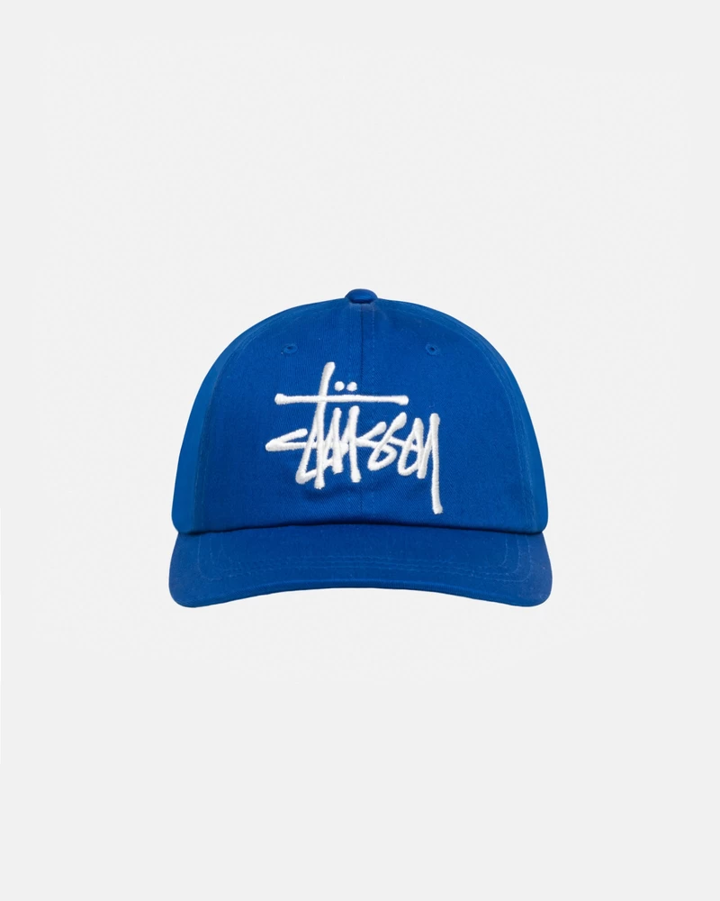 Stussy LOW PROFILE BIG BASIC SNAPBACK
