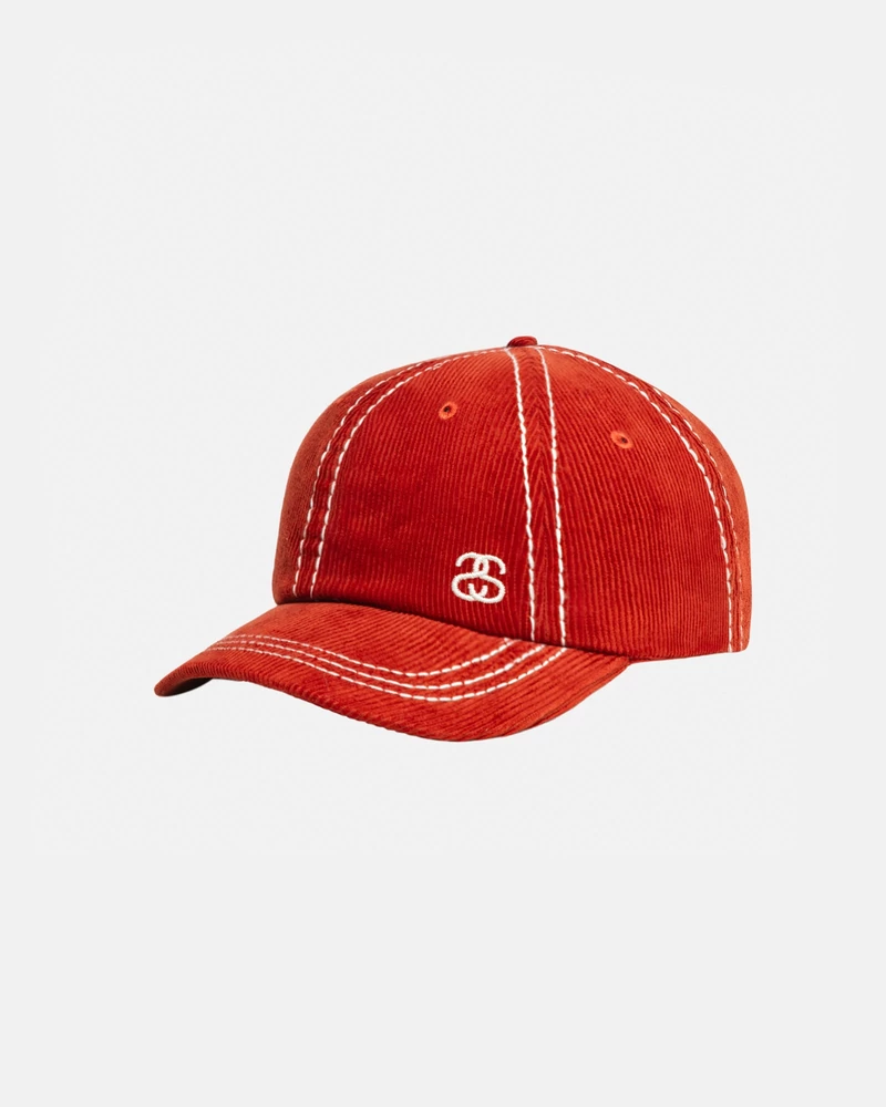Stussy LOW PROFILE SS-LINK STITCHED STRAPBACK
