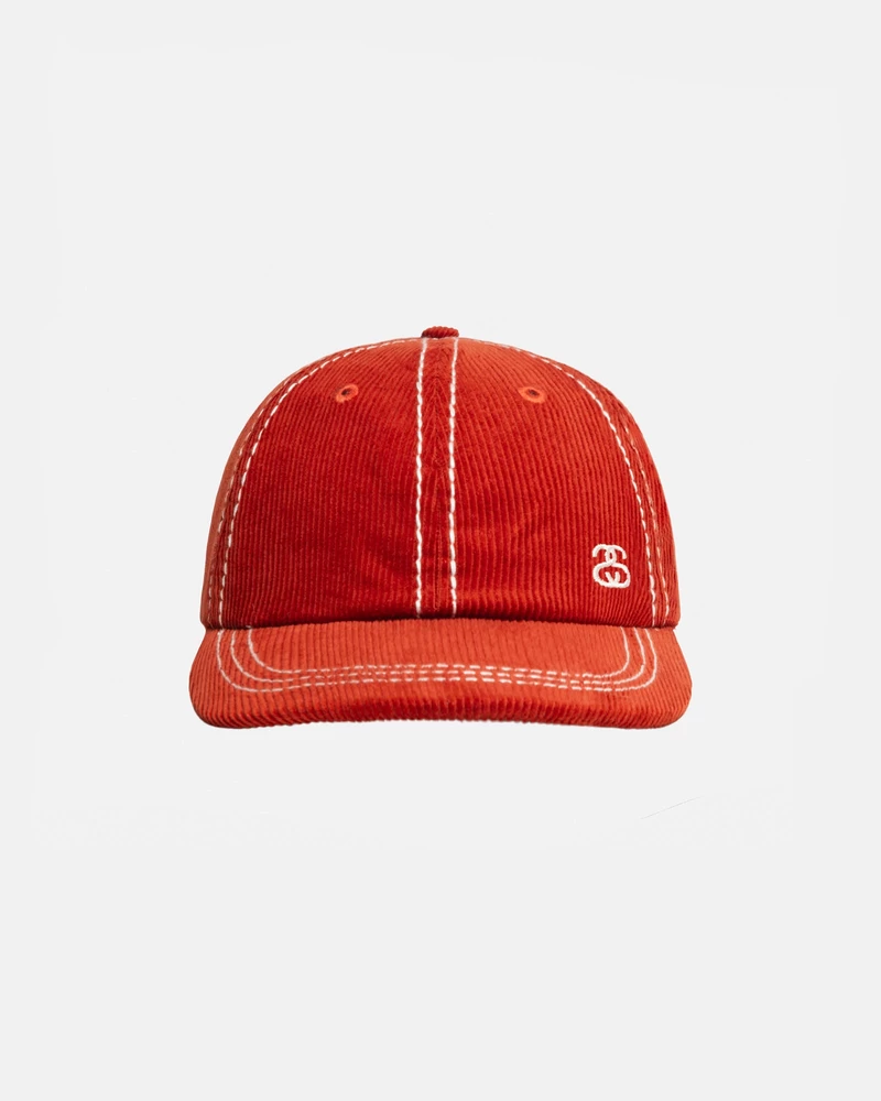 Stussy LOW PROFILE SS-LINK STITCHED STRAPBACK