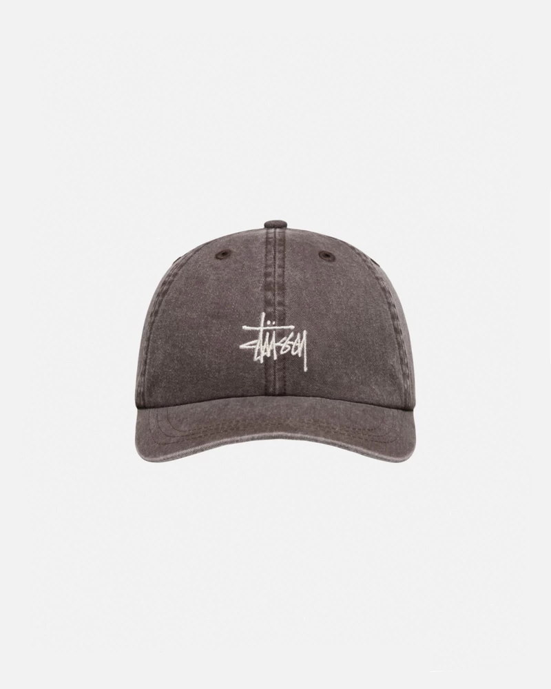 Stussy LOW PRO BASIC WASHED STRAPBACK