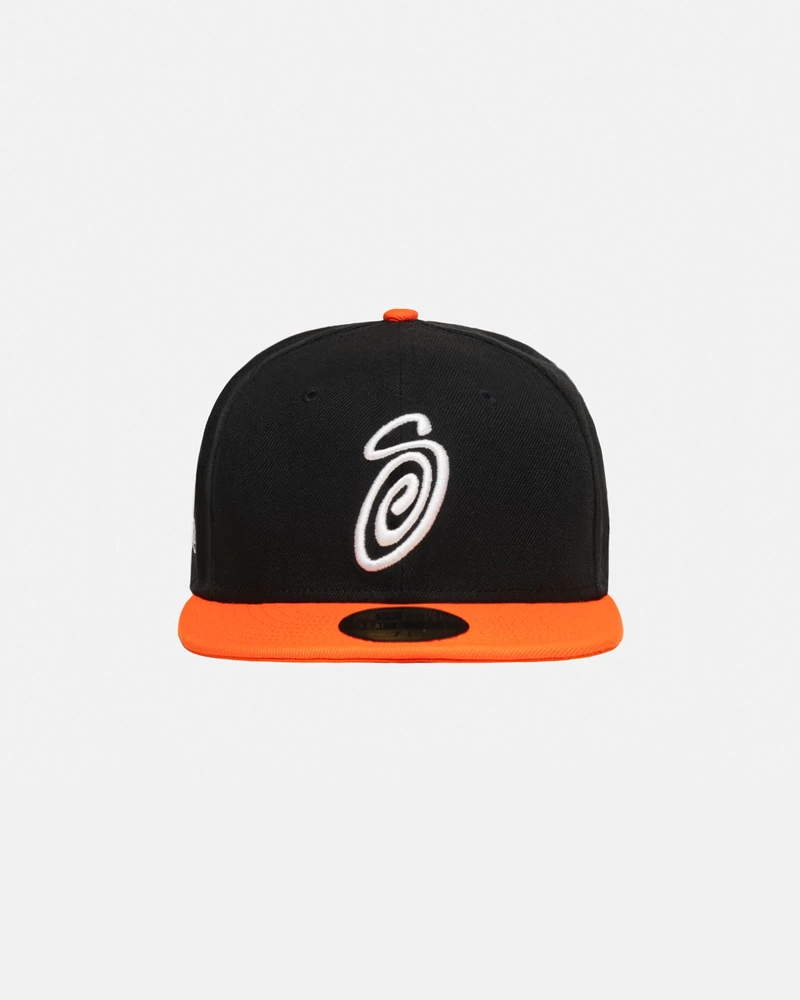 Stussy NEW ERA 59FIFTY SWIRLY S