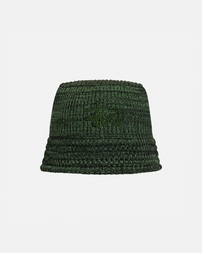 Stussy BUCKET HAT MARL KNIT