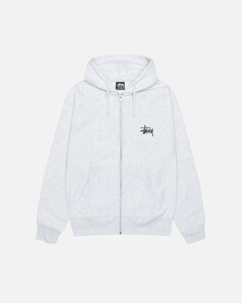 Stussy BASIC STÜSSY ZIP HOODIE