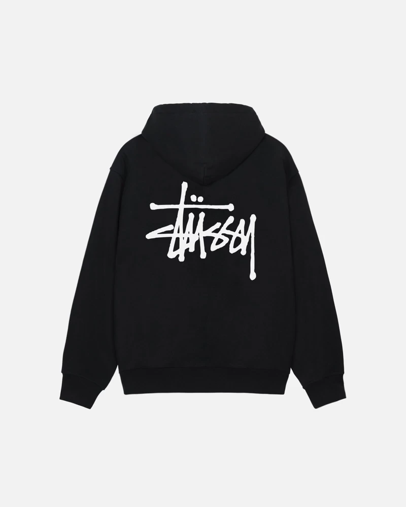 Stussy BASIC STÜSSY ZIP HOODIE