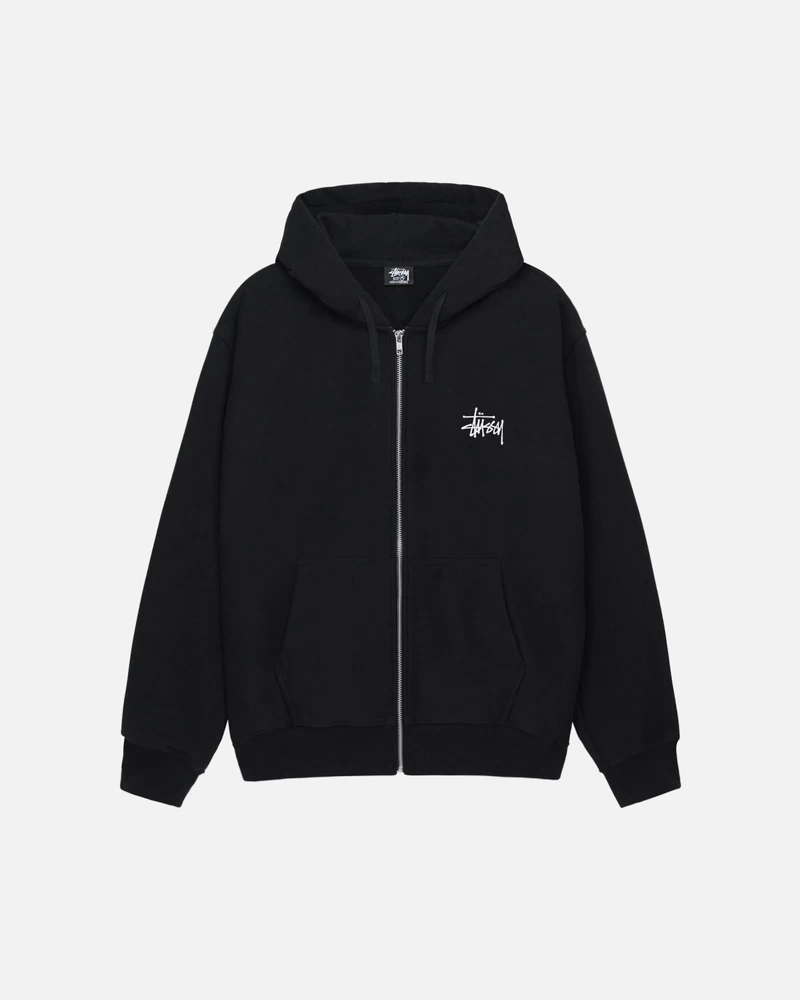 Stussy Basic StÜssy Hættetrøje Med Lynlås