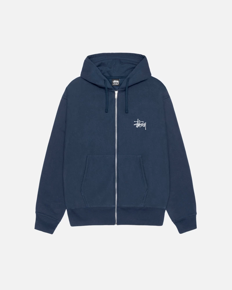 Stussy Basic StÜssy Hættetrøje Med Lynlås