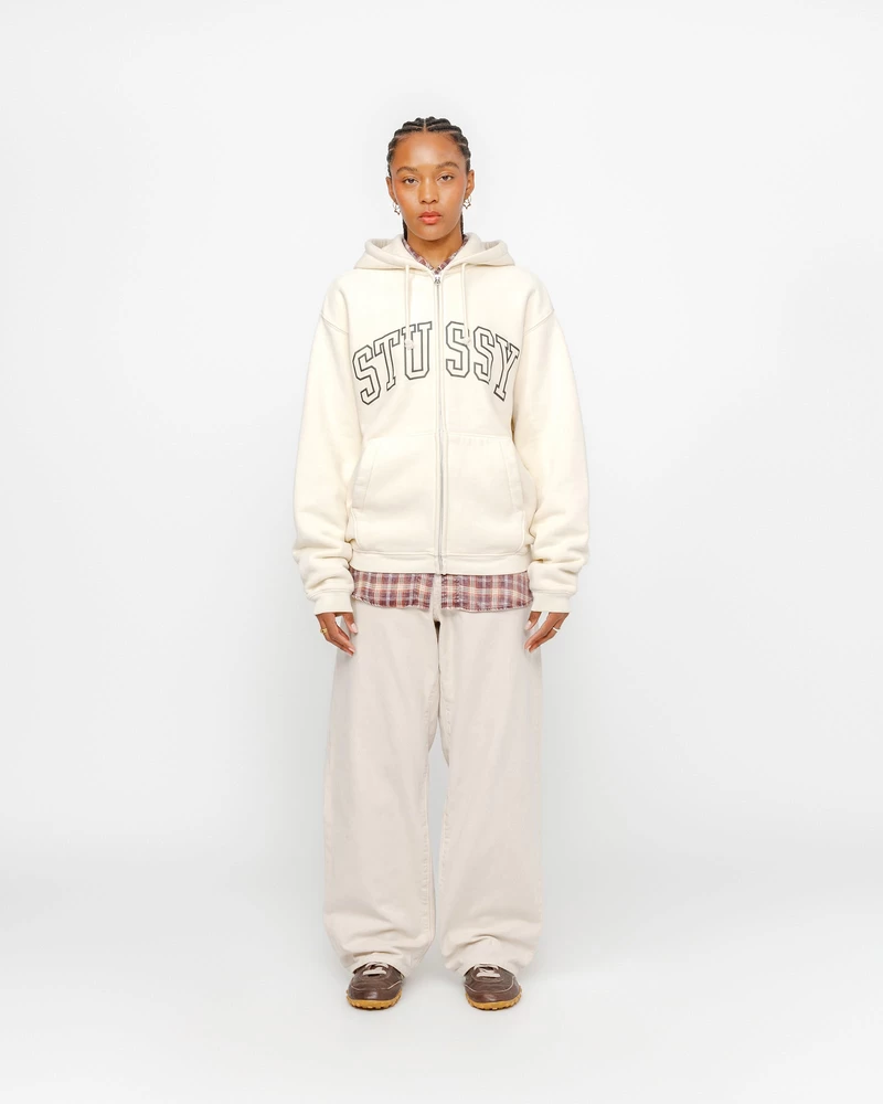Stussy OUTLINE ZIP HOODIE