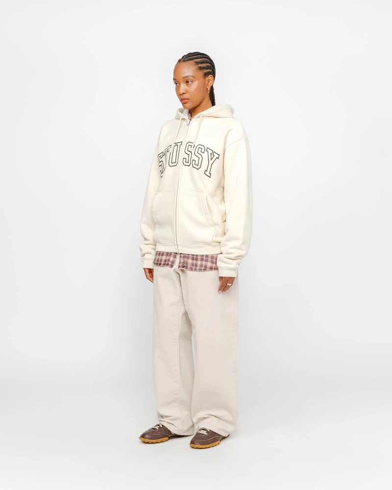 Stussy OUTLINE ZIP HOODIE