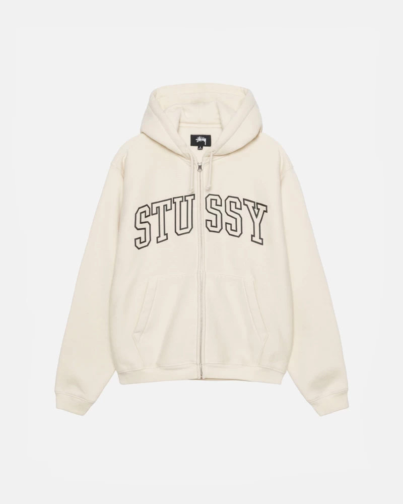 Stussy OUTLINE ZIP HOODIE