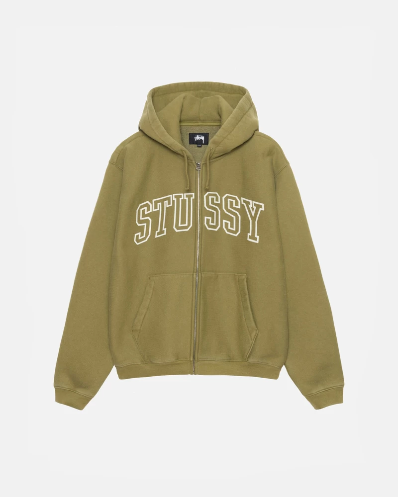 Stussy OUTLINE ZIP HOODIE