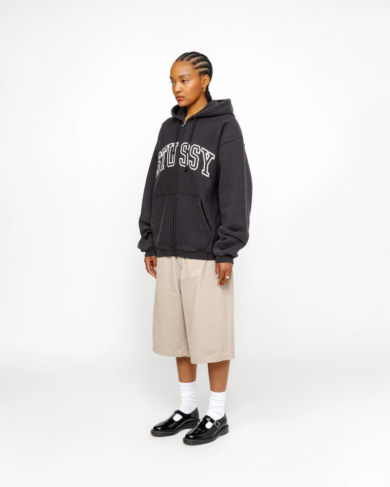 Stussy OUTLINE ZIP HOODIE