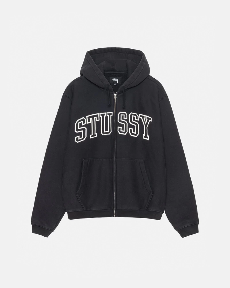 Stussy OUTLINE ZIP HOODIE