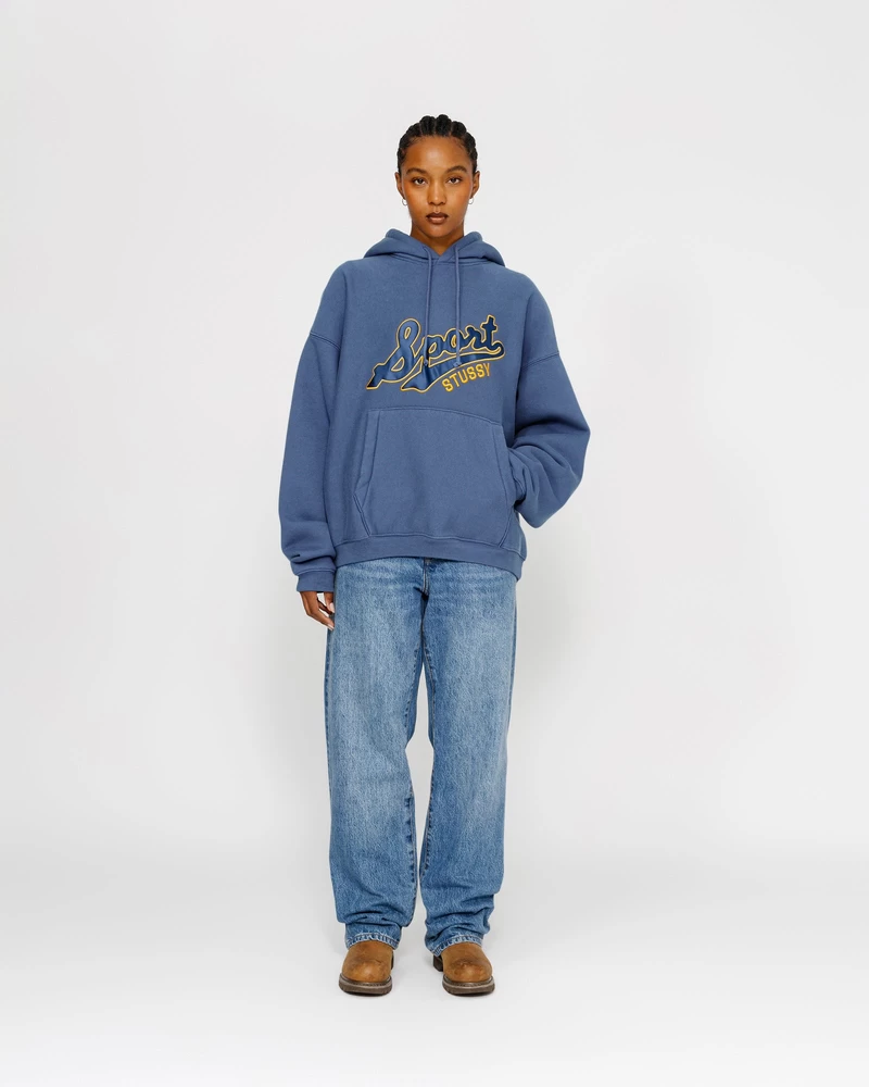 Stussy SATIN PATCH OVERSIZED HOODIE