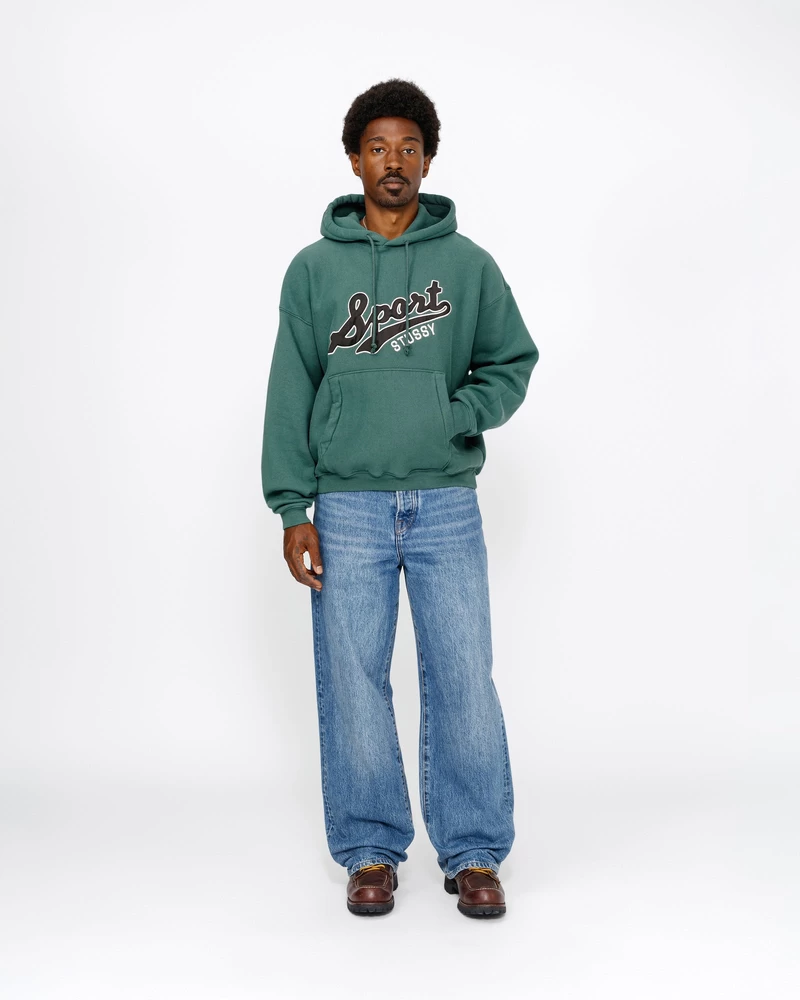 Stussy SATIN PATCH OVERSIZED HOODIE