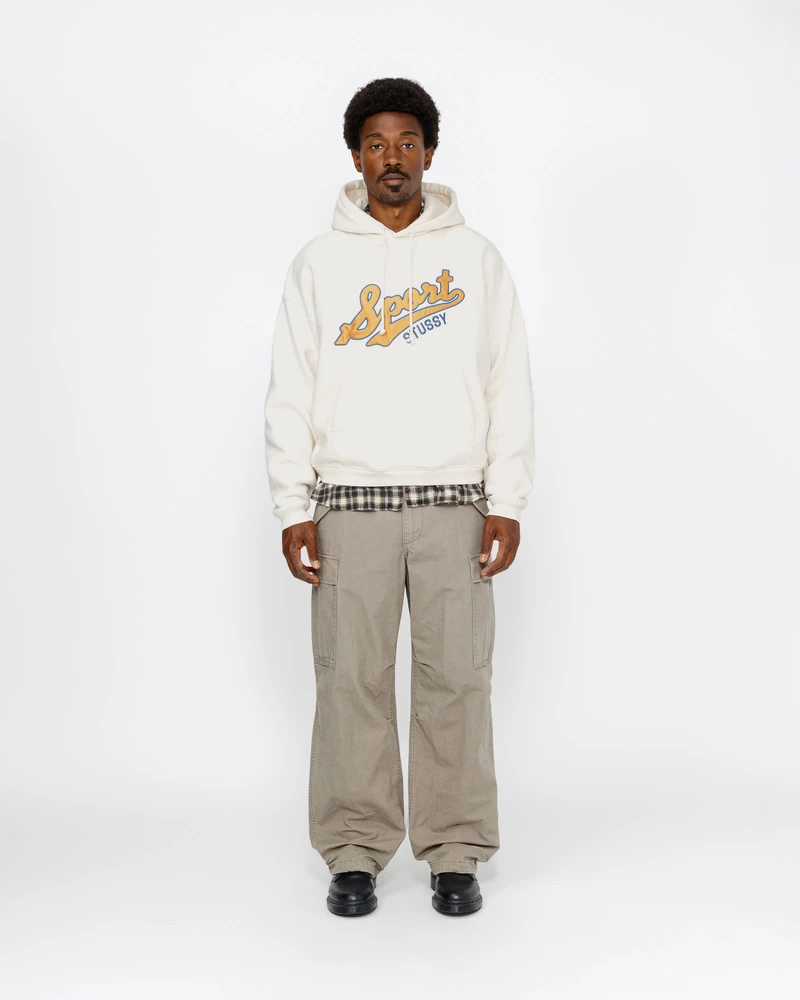 Stussy SATIN PATCH OVERSIZED HOODIE