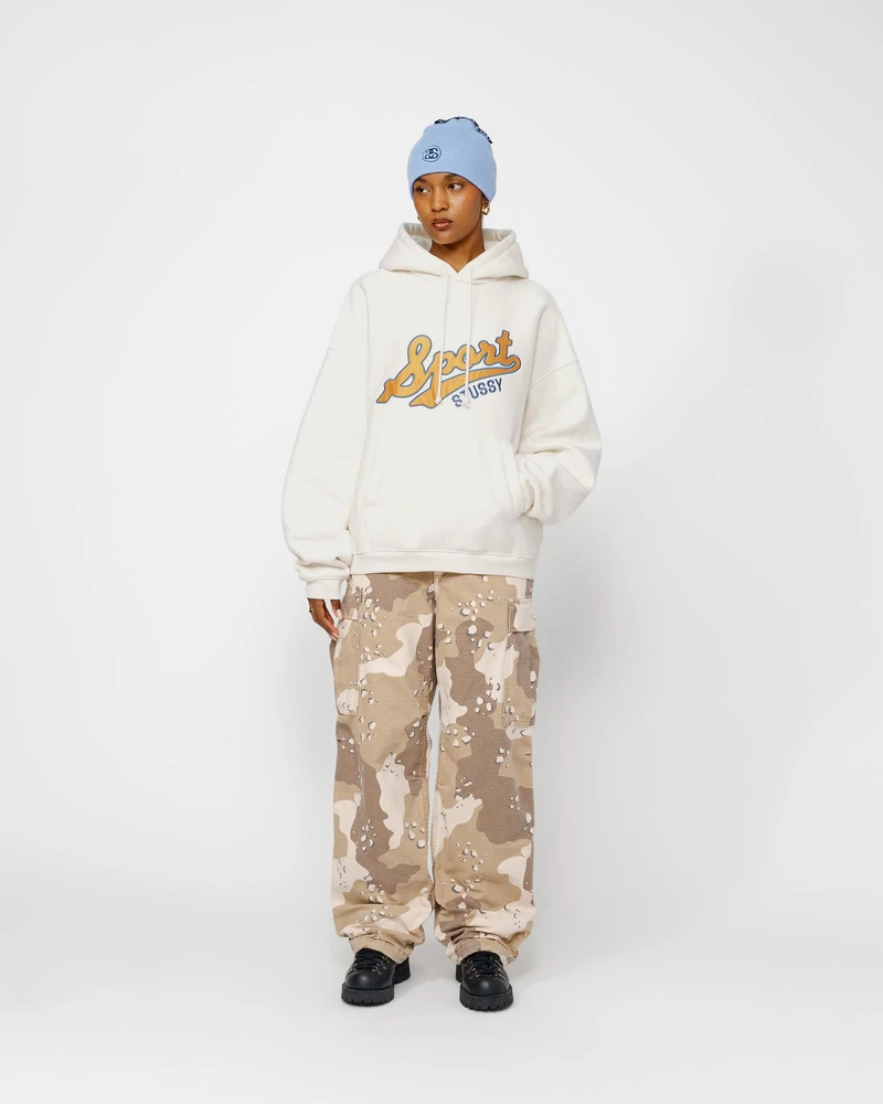 Stussy SATIN PATCH OVERSIZED HOODIE