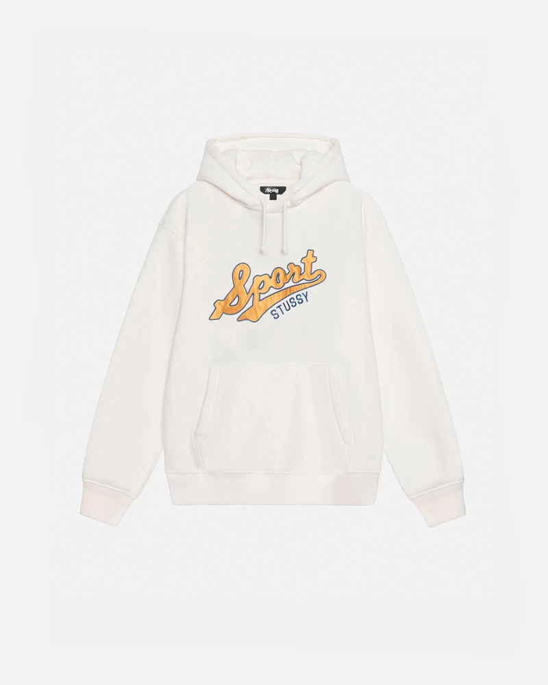 Stussy Satin Patch Oversized Hættetrøje