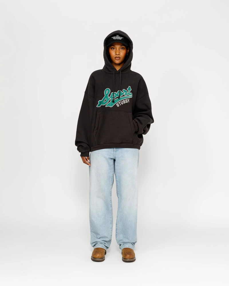 Stussy SATIN PATCH OVERSIZED HOODIE