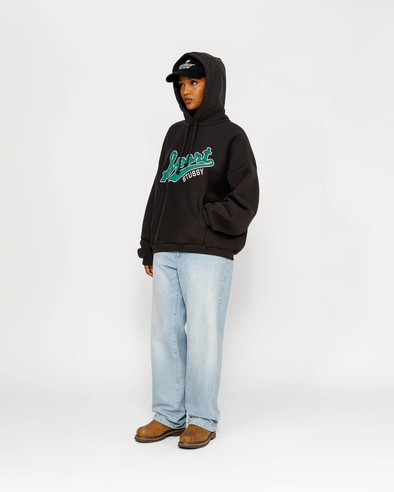 Stussy SATIN PATCH OVERSIZED HOODIE