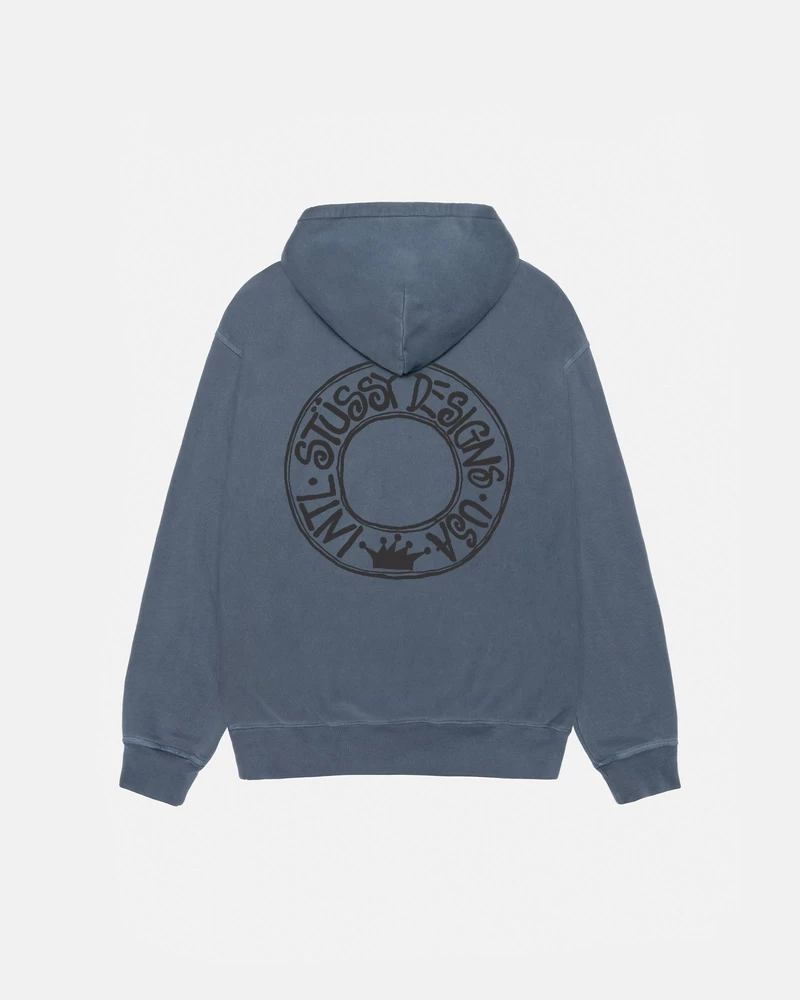 Stussy BUANA ZIP HOODIE PIGMENT DYED