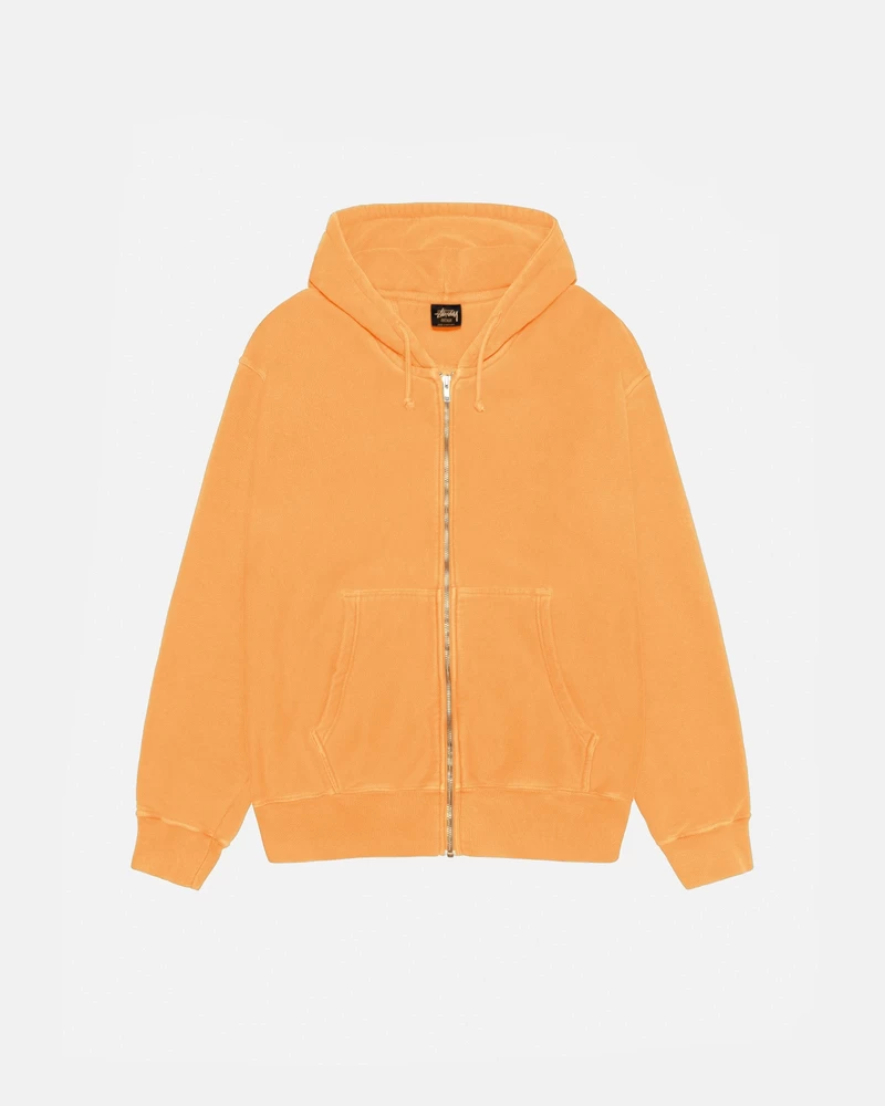 Stussy BUANA ZIP HOODIE PIGMENT DYED