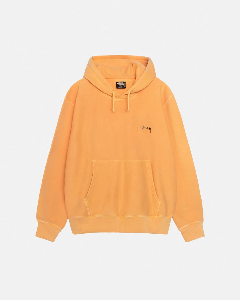 Stussy SMOOTH STOCK HOODIE PIGMENT DYED