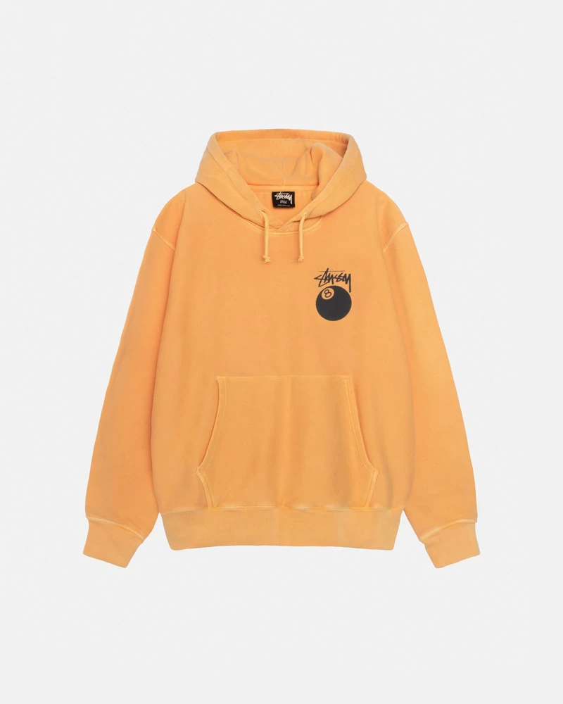 Stussy 8 BALL HOODIE PIGMENT DYED