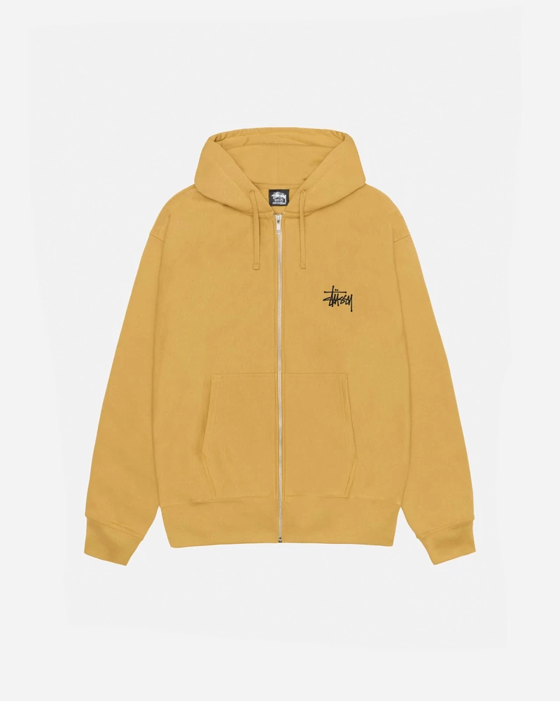 Stussy Basic StÜssy Hættetrøje Med Lynlås
