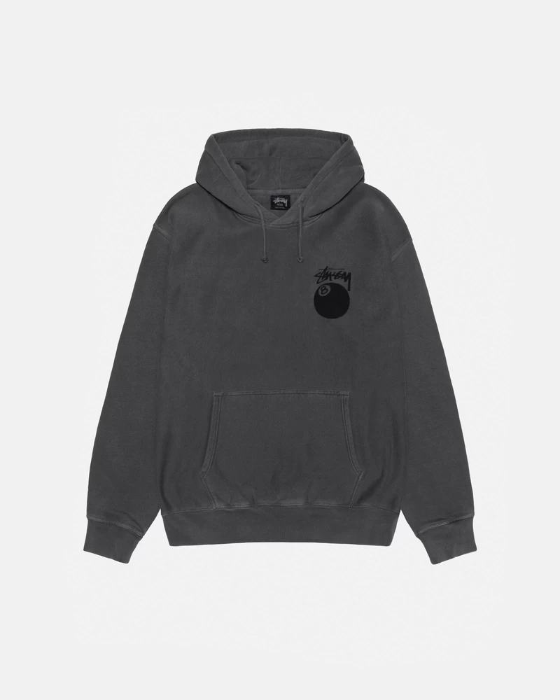 Stussy 8 BALL HOODIE PIGMENT DYED