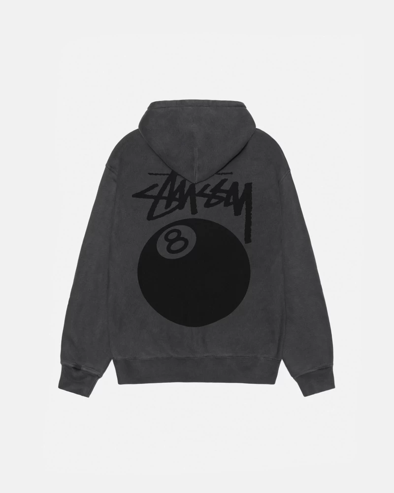 Stussy 8 BALL HOODIE PIGMENT DYED