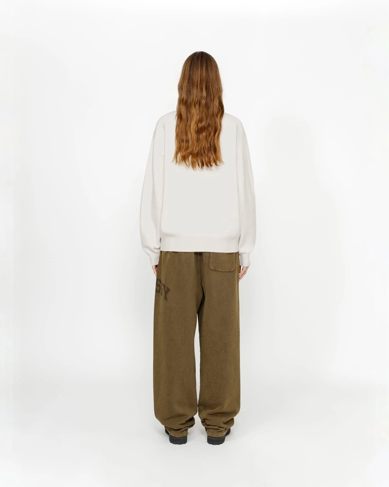 Stussy HALF ZIP MOCK NECK SWEATER