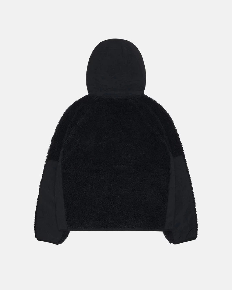 Stussy SHERPA PANELED HOODED JACKET